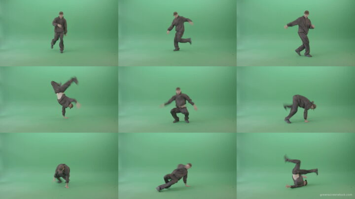 Break-Dancer-B-Boy-making-Freeze-HipHop-Elements-over-green-screen-4K-Video-Footage-1920 Green Screen Stock