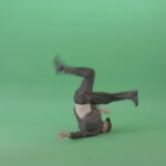 Break-Dancer-B-Boy-making-Freeze-HipHop-Elements-over-green-screen-4K-Video-Footage-1920_009 Green Screen Stock