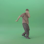 Sport-gymnastic-break-dance-by-athletic-man-isolated-on-green-screen-4K-Video-Footage-1920_002 Green Screen Stock