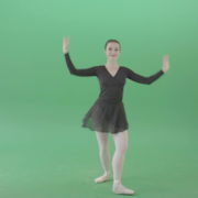 Ballet-Art-Ballerina-girl-spinning-in-dance-on-green-screen-4K-Video-Footage-1920_009 Green Screen Stock