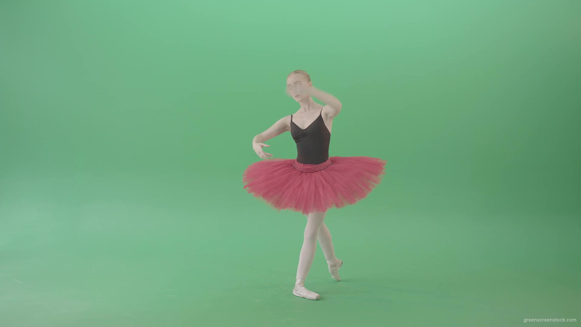 Elegant-elite-moves-by-ballet-dancing-blonde-girl-on-green-screen-4K-Video-Footage-1920_004 Green Screen Stock