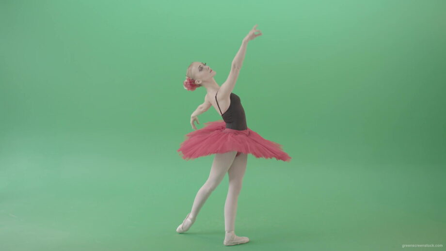 Elegant-elite-moves-by-ballet-dancing-blonde-girl-on-green-screen-4K-Video-Footage-1920_006 Green Screen Stock