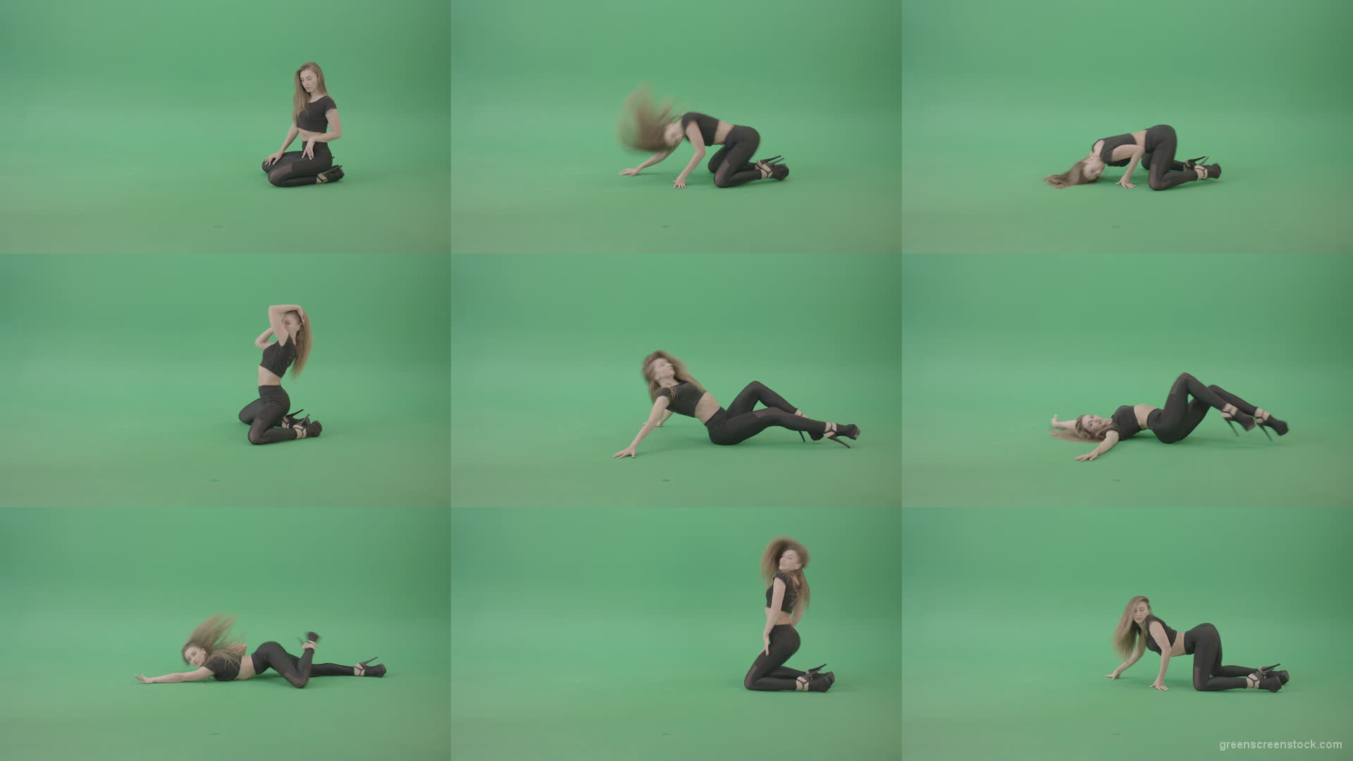 Exotic-erotic-dancing-girl-on-green-screen-play-Doggy-Style-4K-Video-Footage-1920 Green Screen Stock