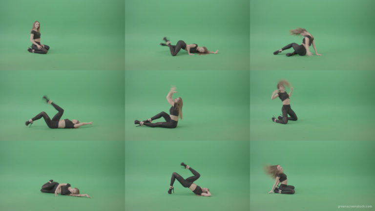 Sexy-Dancing-Girl-showing-Exotic-erotic-dance-isolated-on-green-screen-4K-Video-Footage-1920 Green Screen Stock