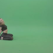 Sexy-Dancing-Girl-showing-Exotic-erotic-dance-isolated-on-green-screen-4K-Video-Footage-1920_009 Green Screen Stock