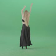 Spain-Ballet-dance-by-blonde-passion-ballerina-girl-on-green-screen-4K-Video-Footage-1920_004 Green Screen Stock