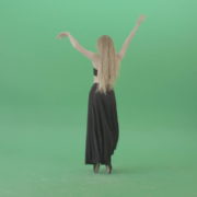 Spain-Ballet-dance-by-blonde-passion-ballerina-girl-on-green-screen-4K-Video-Footage-1920_006 Green Screen Stock