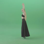Spain-Ballet-dance-by-blonde-passion-ballerina-girl-on-green-screen-4K-Video-Footage-1920_008 Green Screen Stock