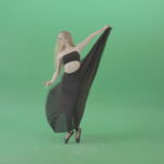 vj video background Spinning-isolated-on-green-screen-ballet-young-woman-ballerin-in-black-costume-4K-Video-Footage-1920_003