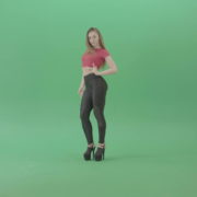 Strong-erotic-strip-dance-on-green-screen-by-sexy-girl-4K-Video-Footage-1920_009 Green Screen Stock