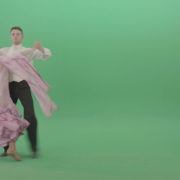 Ballroom-dancing-transition-on-green-screen-by-danced-Man-and-Woman-4K-Video-Footage--1920_004 Green Screen Stock