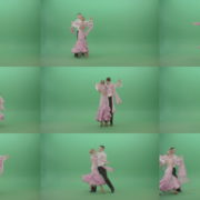 Luxury-ballroom-foxtrot-dance-by-young-couple-4K-Video-Footage-1920 Green Screen Stock