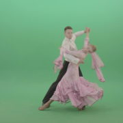Luxury-ballroom-foxtrot-dance-by-young-couple-4K-Video-Footage-1920_004 Green Screen Stock