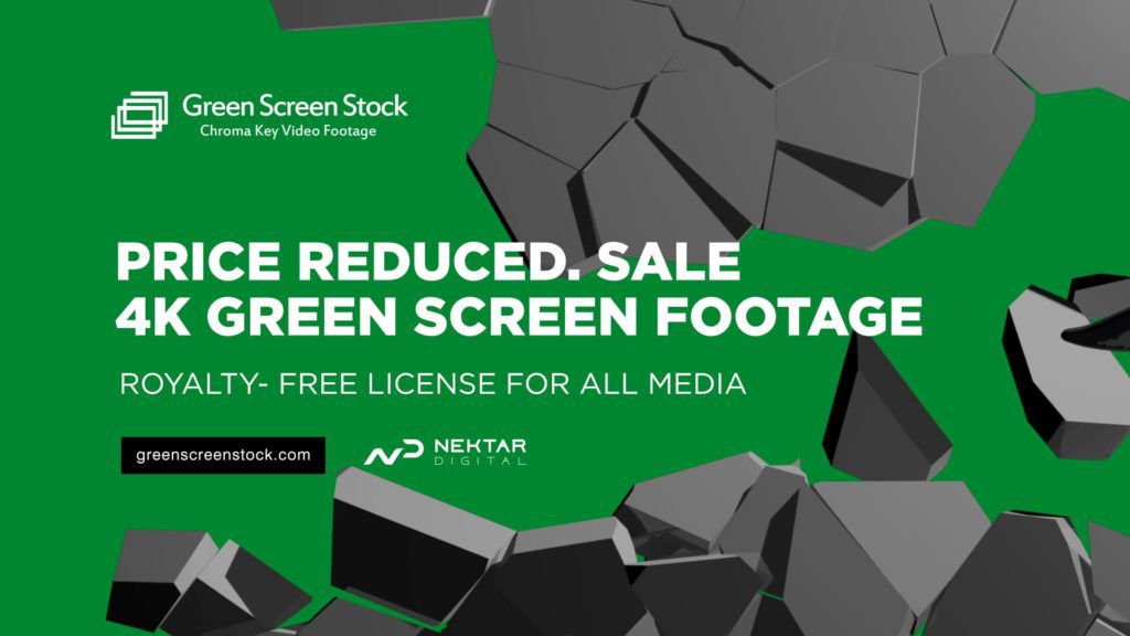 on sale green screen