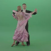 Beautiful-elegant-couple-dancing-ballroom-slow-valse-on-green-screen-4K-Video-Footage-1920_006 Green Screen Stock